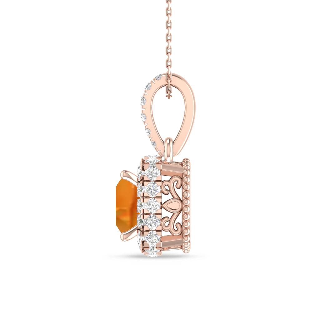 Rose Gold - Citrine