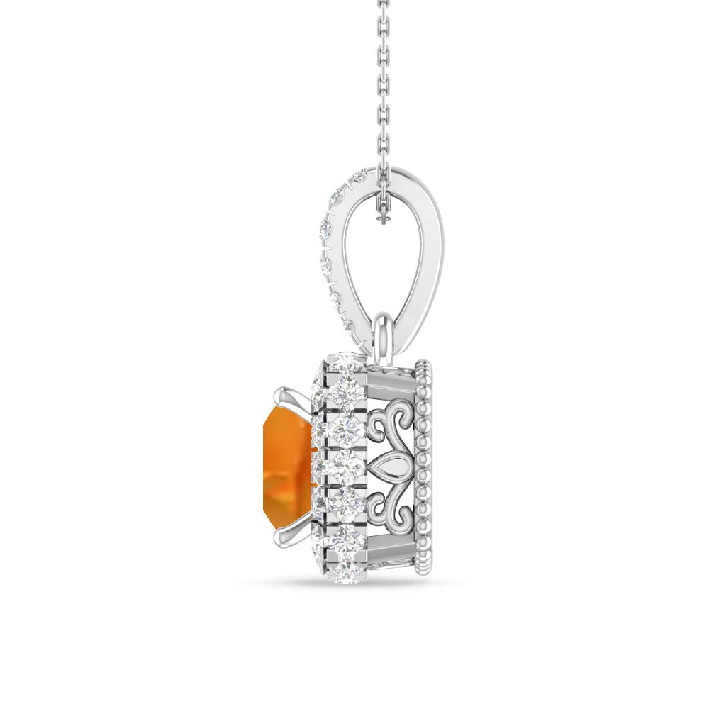 White Gold - Citrine