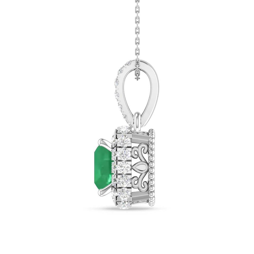 White Gold - Emerald