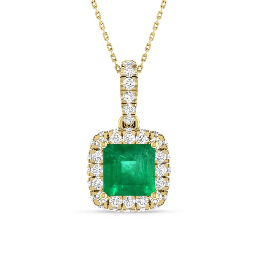 Yellow Gold - Emerald