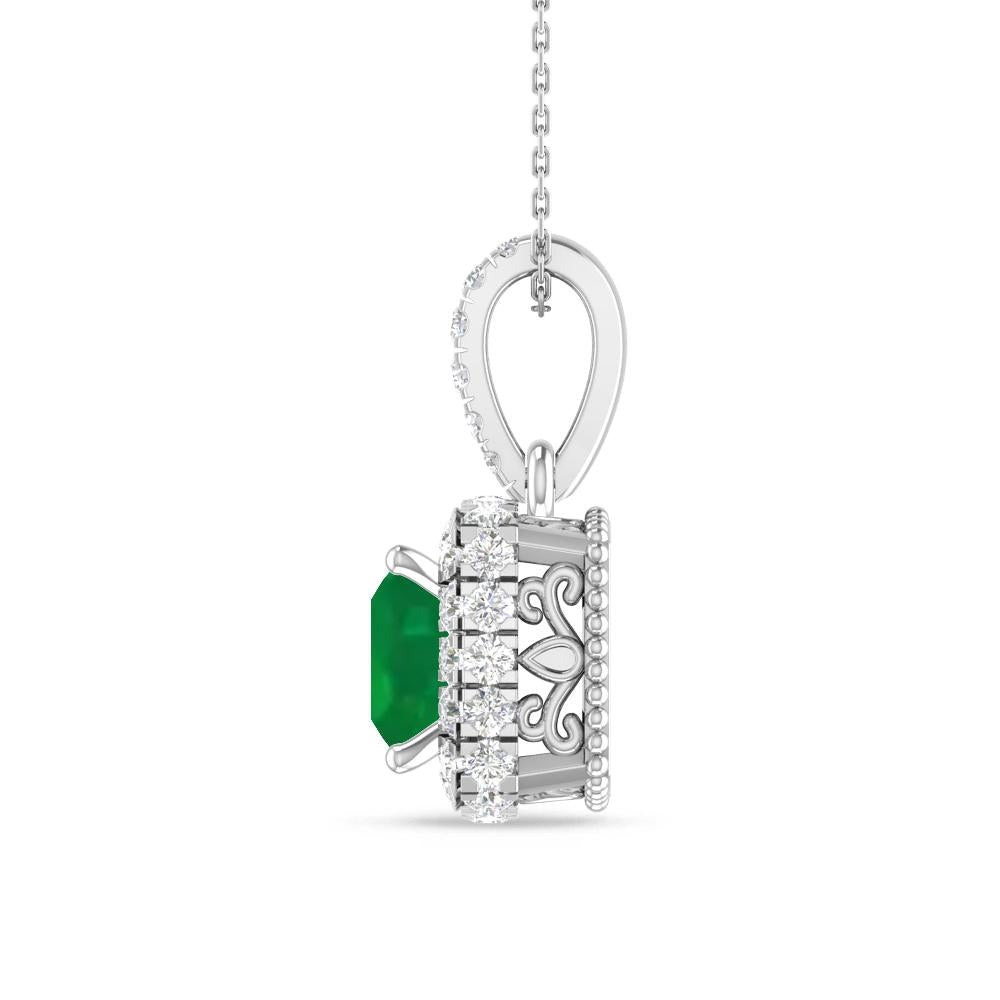 White Gold - Emerald