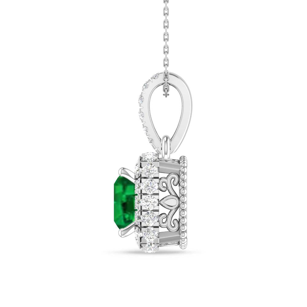 White Gold - Emerald