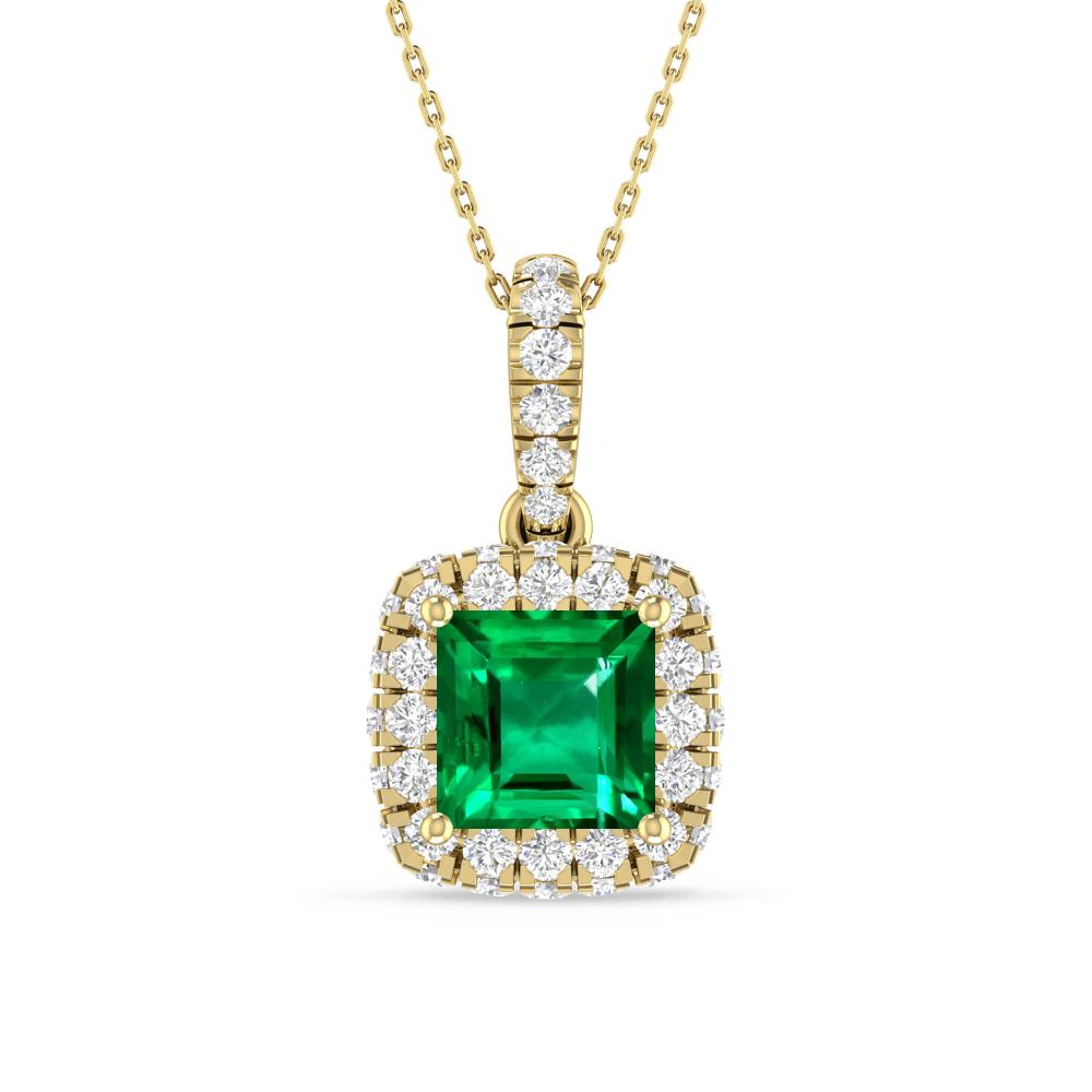 Yellow Gold - Emerald