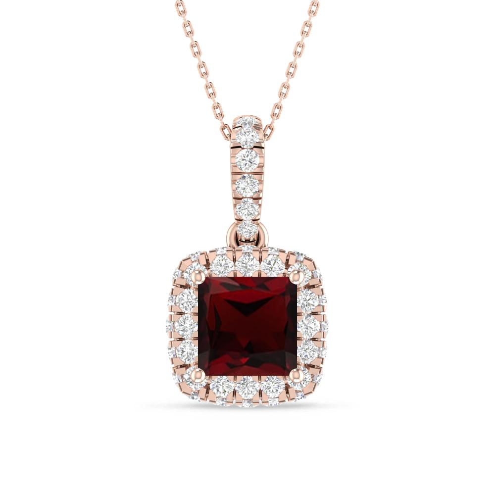 Rose Gold - Garnet