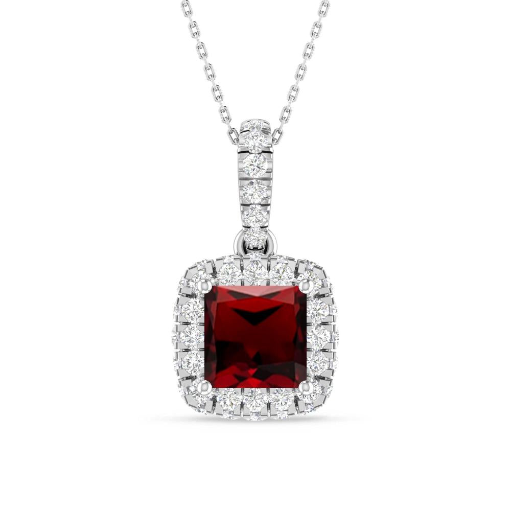White Gold - Garnet