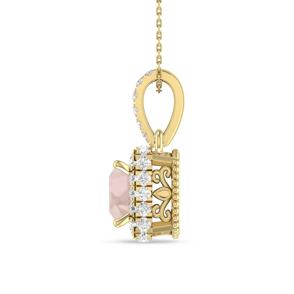 Yellow Gold - Morganite