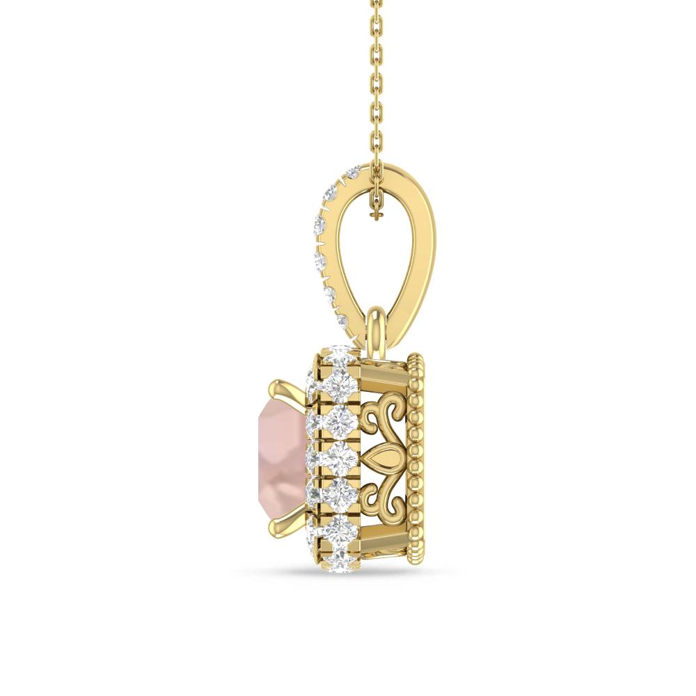 Yellow Gold - Morganite