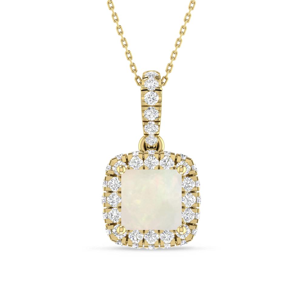Yellow Gold - Opal