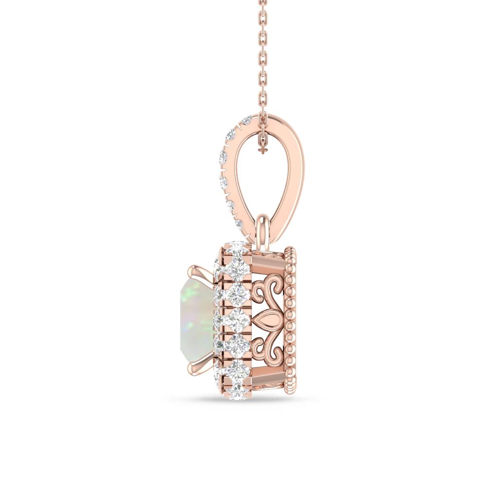 Rose Gold - Opal