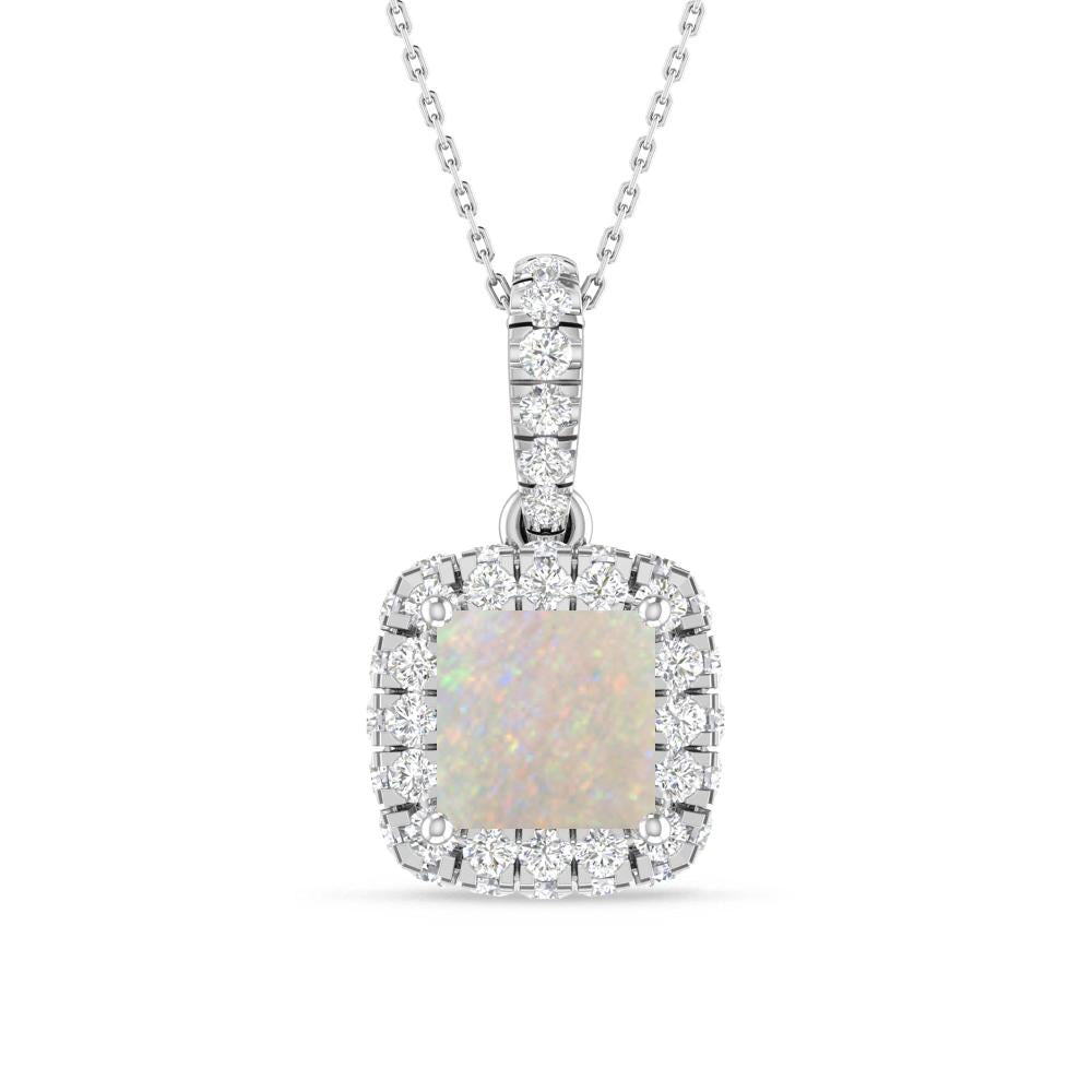 White Gold - Opal