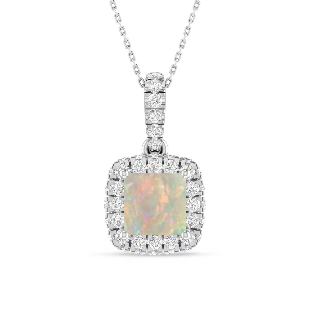 White Gold - Opal