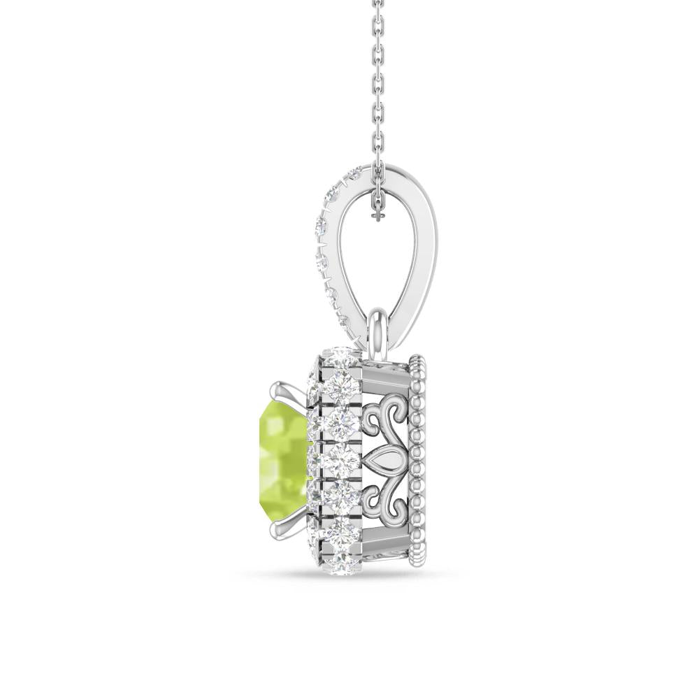 White Gold - Peridot