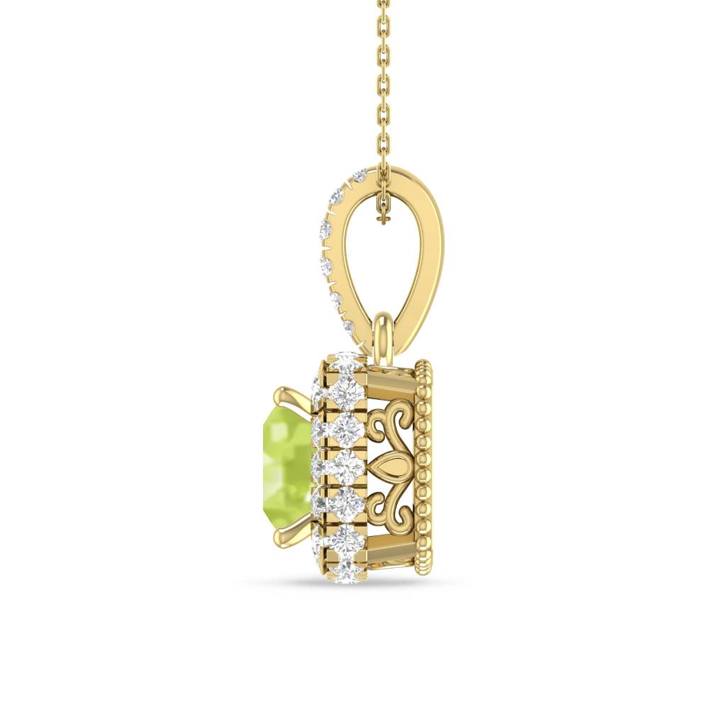 Yellow Gold - Peridot