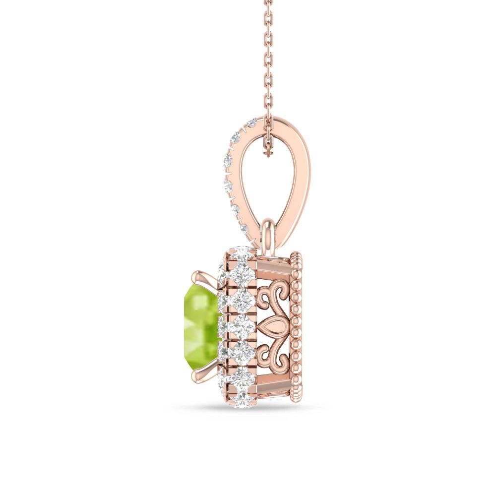 Rose Gold - Peridot