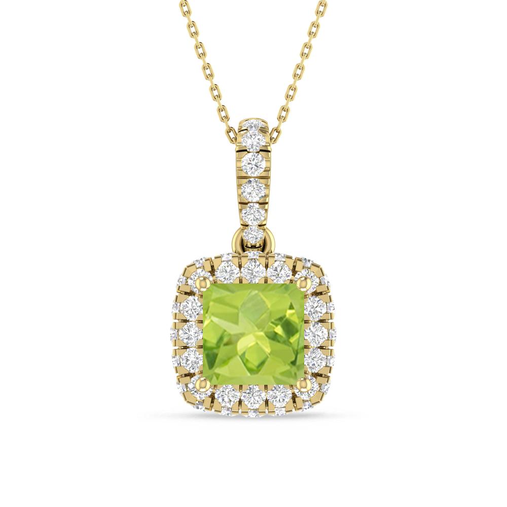 Yellow Gold - Peridot