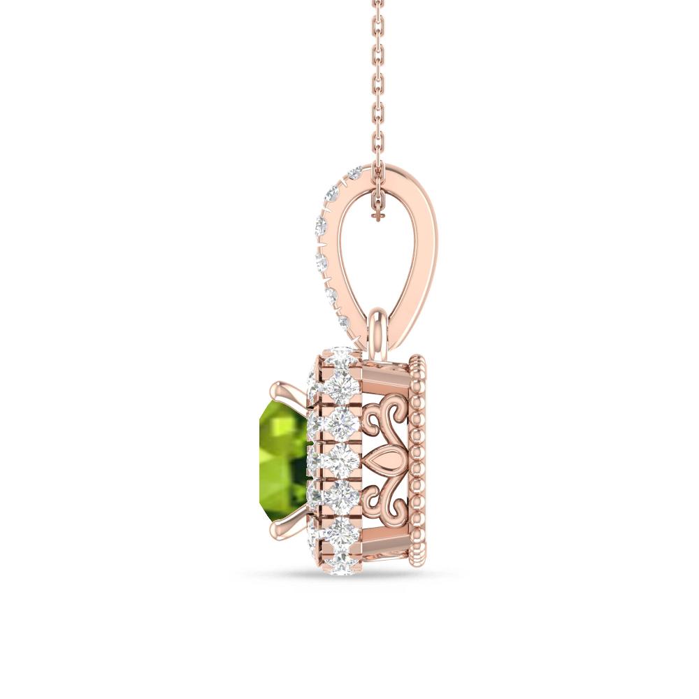 Rose Gold - Peridot