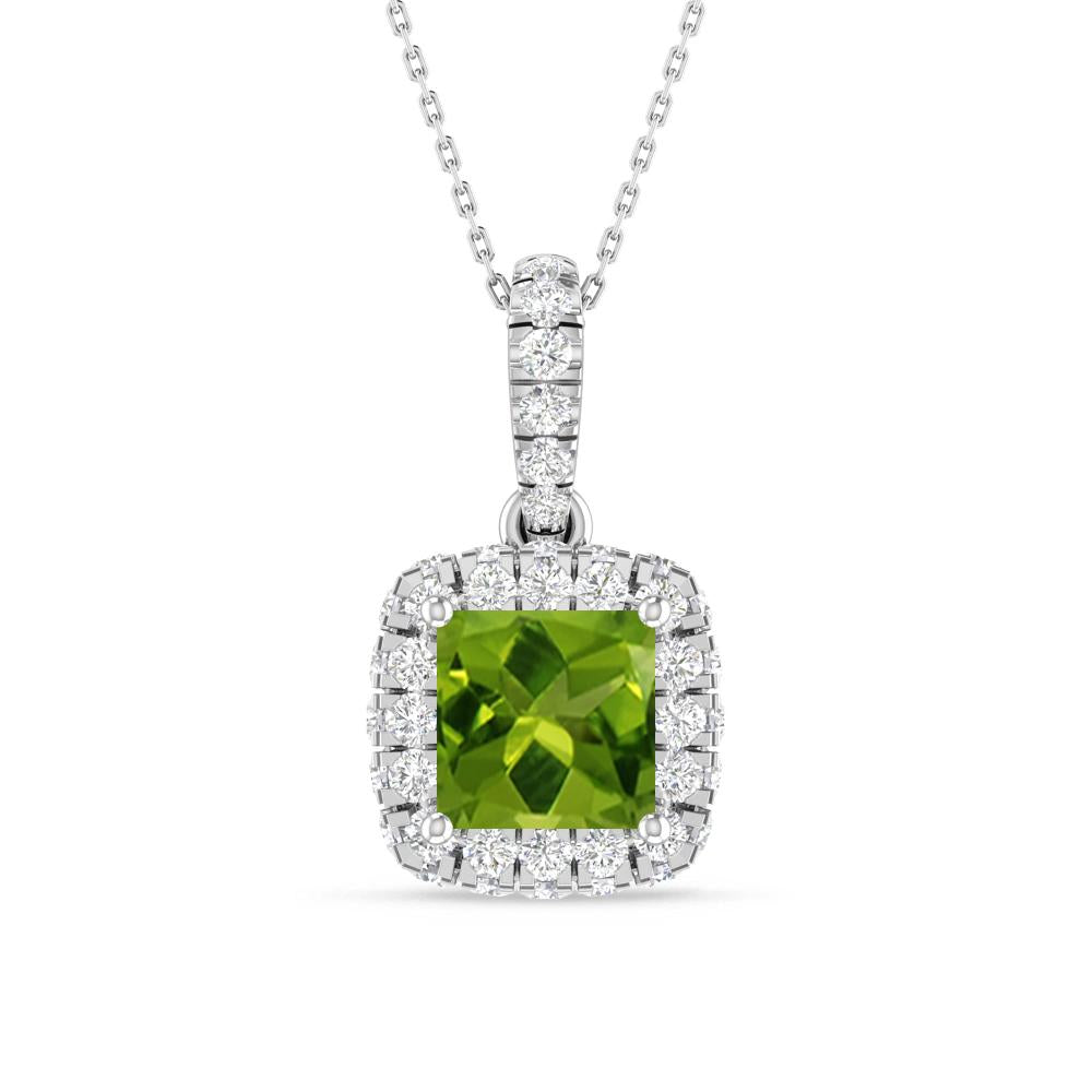 White Gold - Peridot