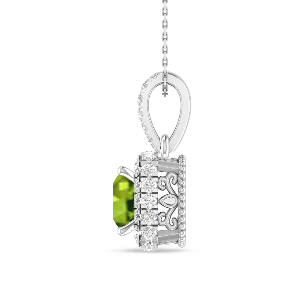White Gold - Peridot