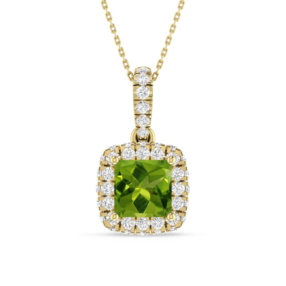 Yellow Gold - Peridot