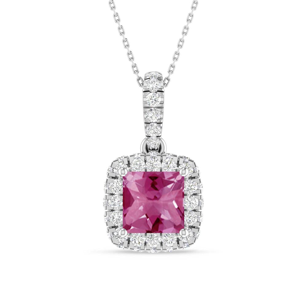 White Gold - Pink Tourmaline