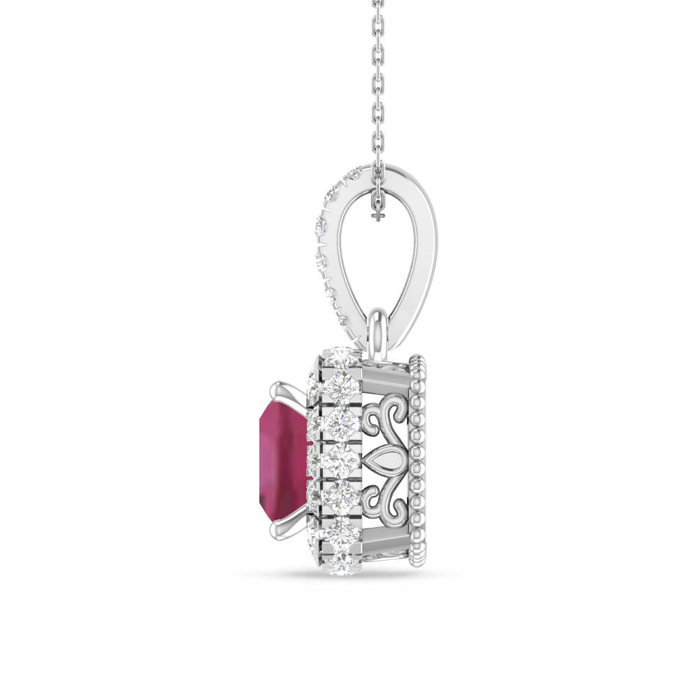 White Gold - Pink Tourmaline