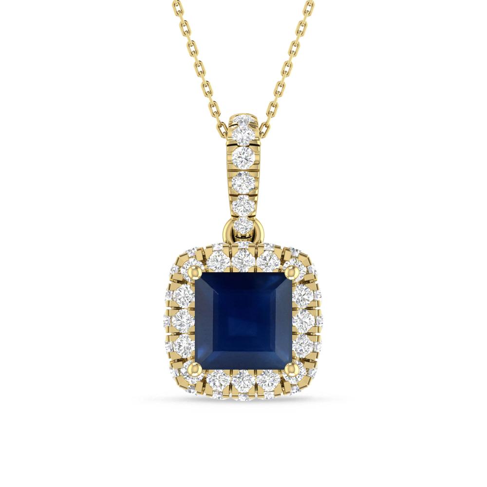 Yellow Gold - Sapphire