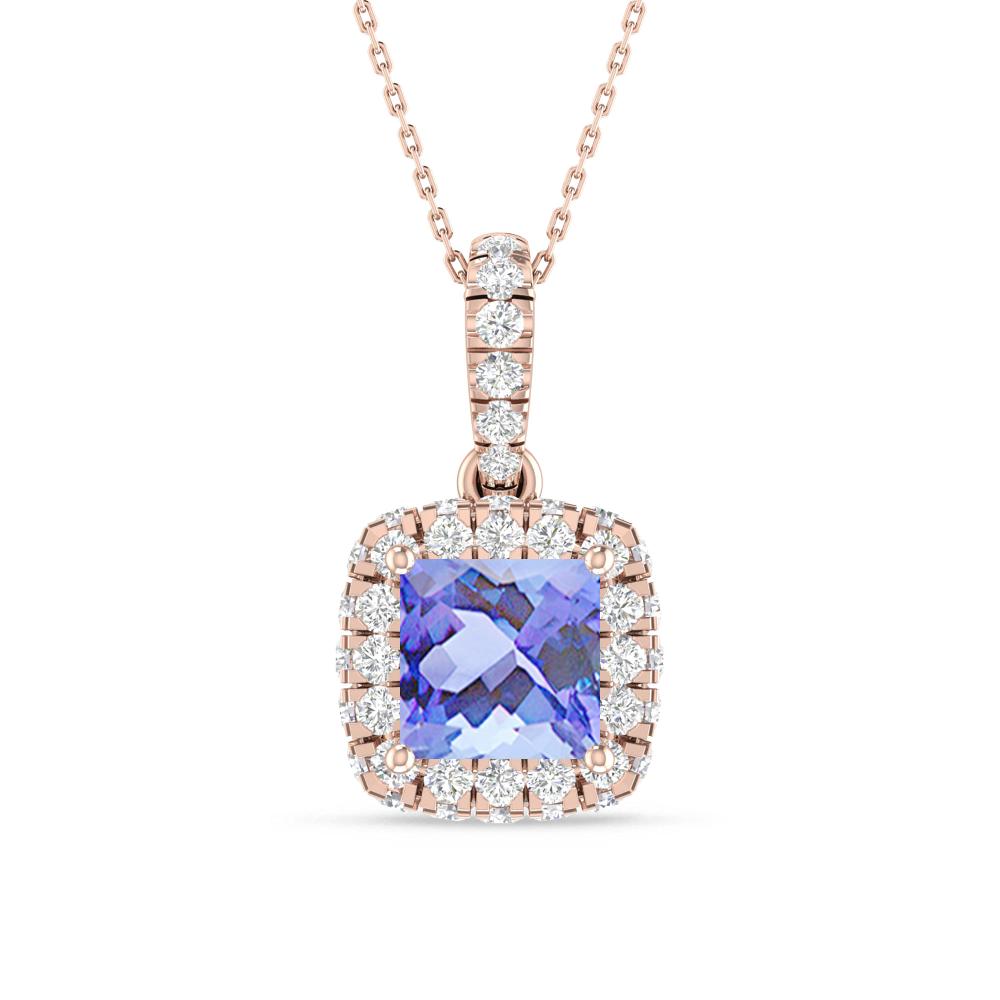 Rose Gold - Tanzanite
