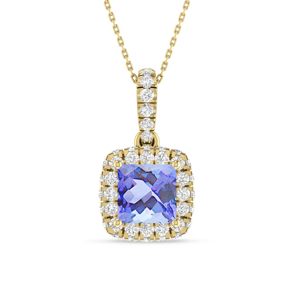 Yellow Gold - Tanzanite