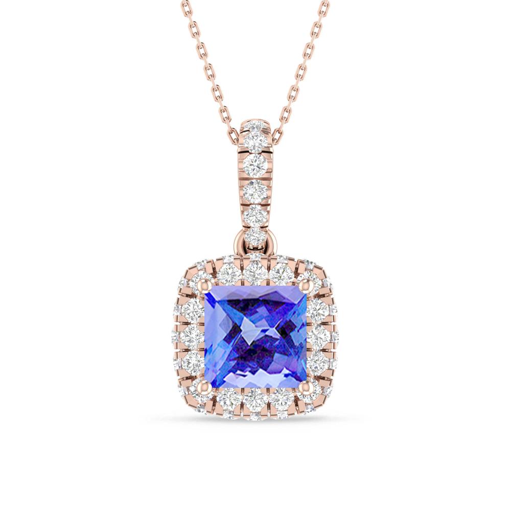 Rose Gold - Tanzanite