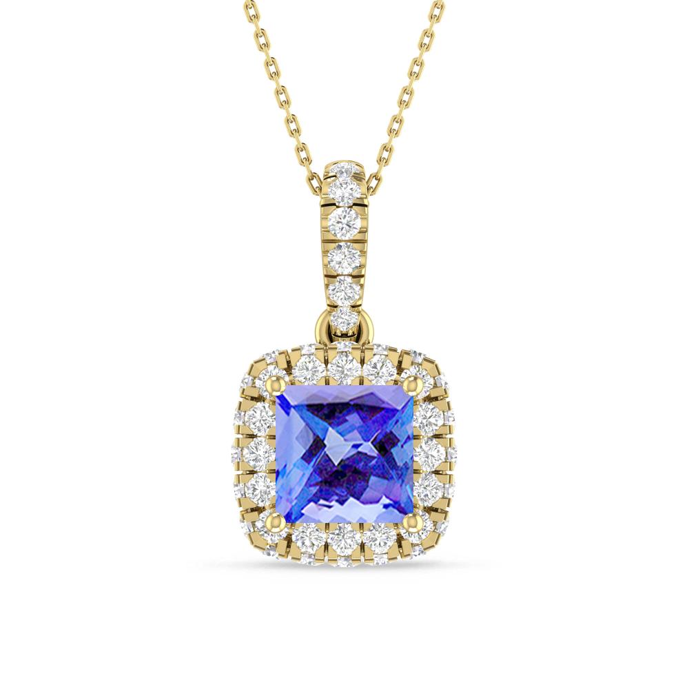 Yellow Gold - Tanzanite