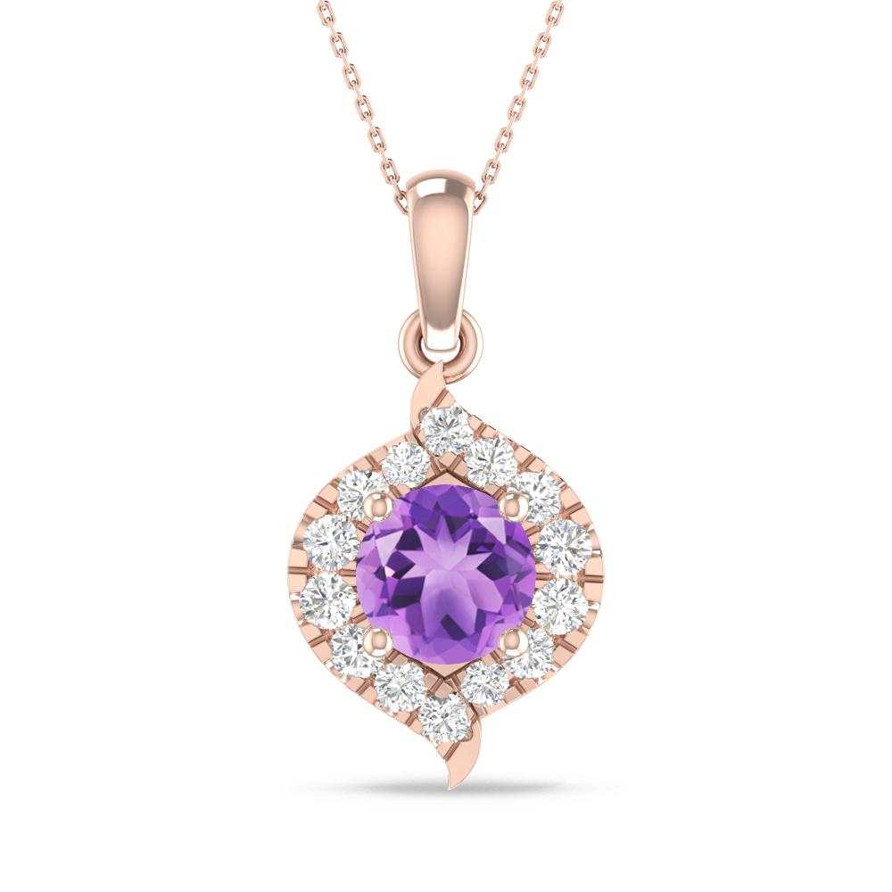 Rose Gold - Amethyst