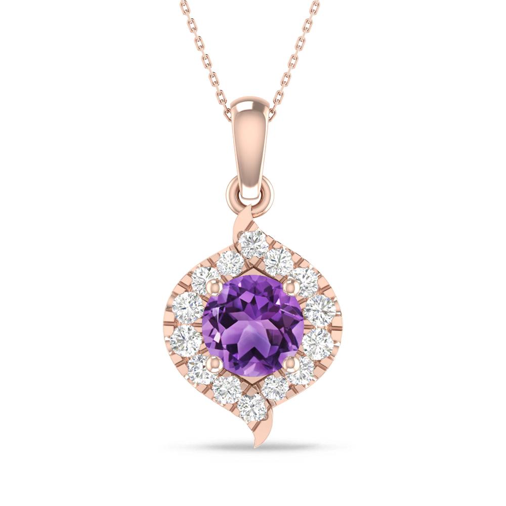 Rose Gold - Amethyst