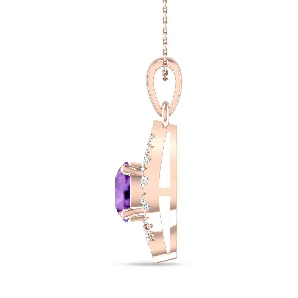 Rose Gold - Amethyst