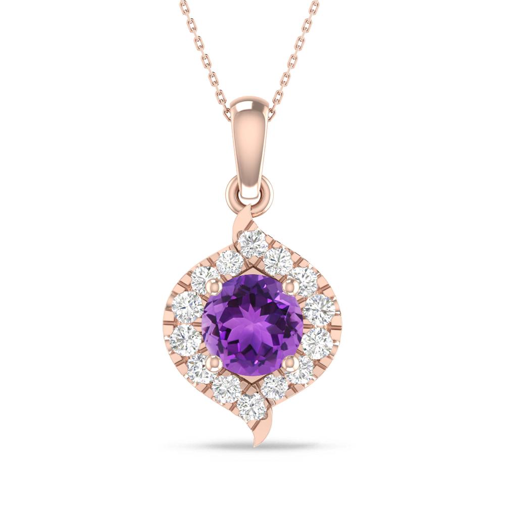 Rose Gold - Amethyst