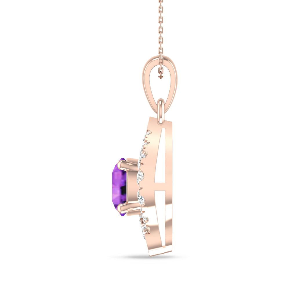 Rose Gold - Amethyst