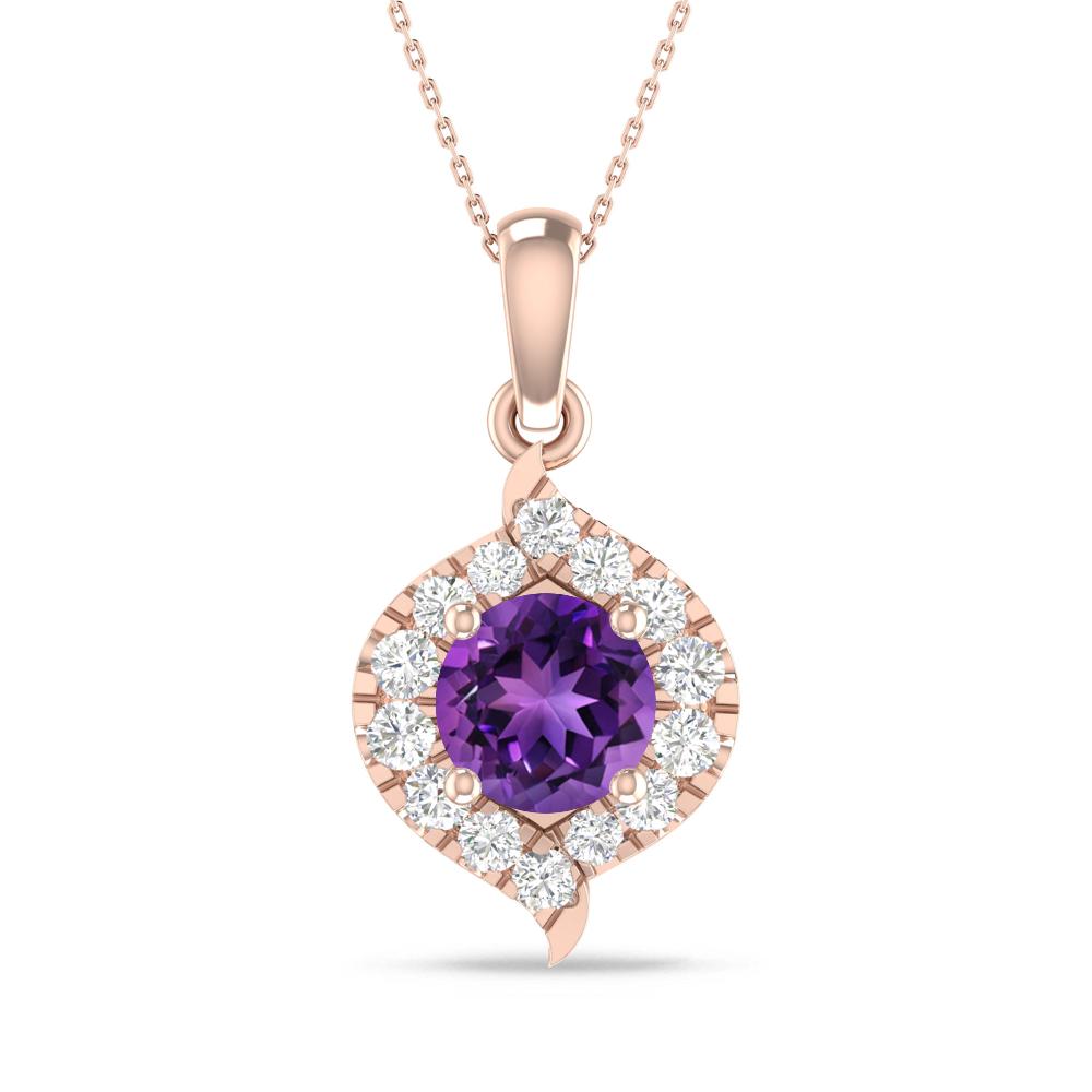 Rose Gold - Amethyst
