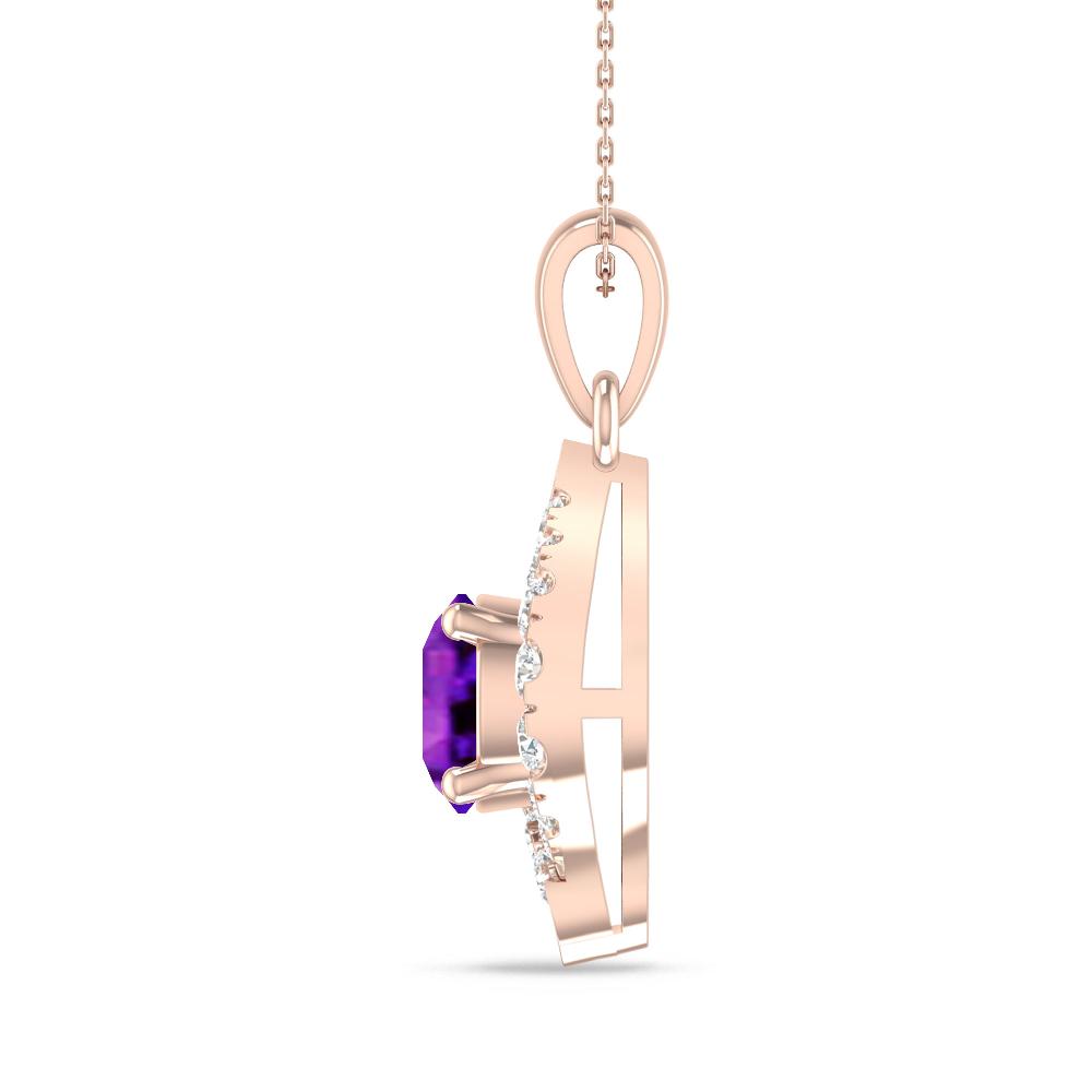 Rose Gold - Amethyst