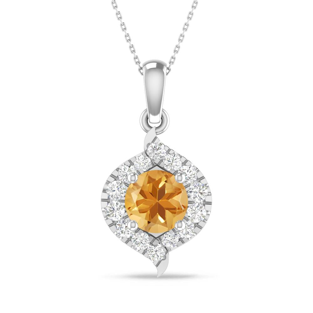 White Gold - Citrine