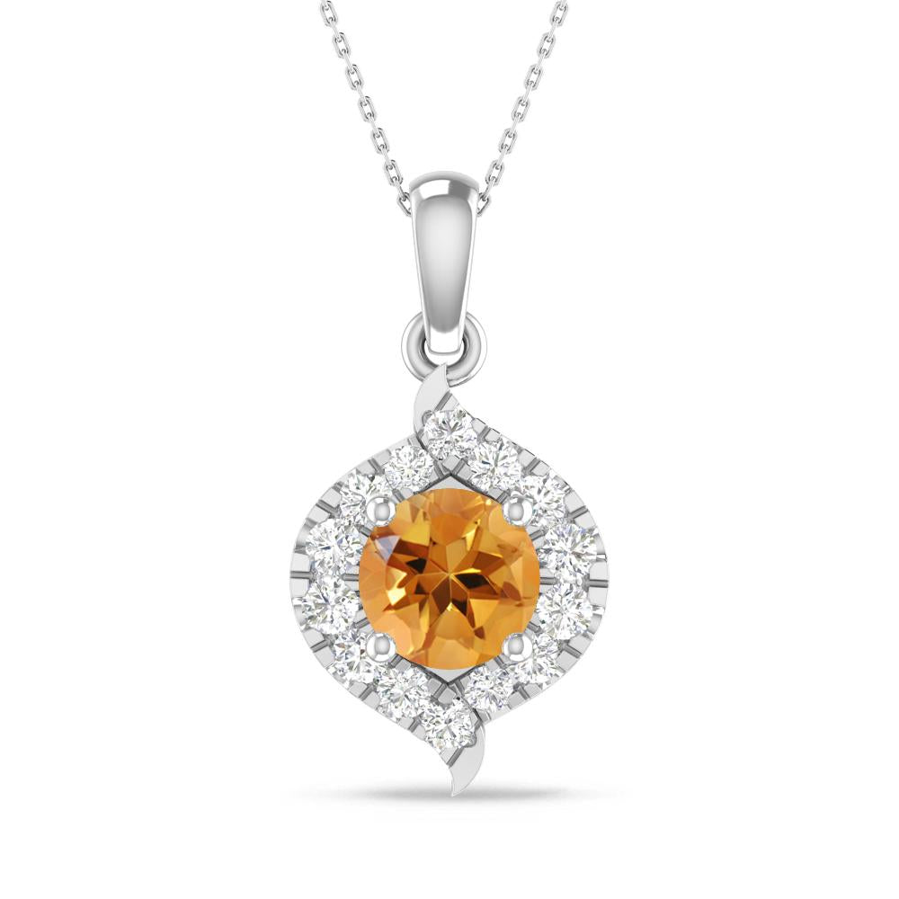White Gold - Citrine