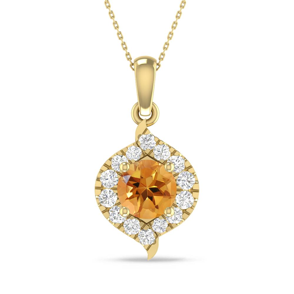 Yellow Gold - Citrine