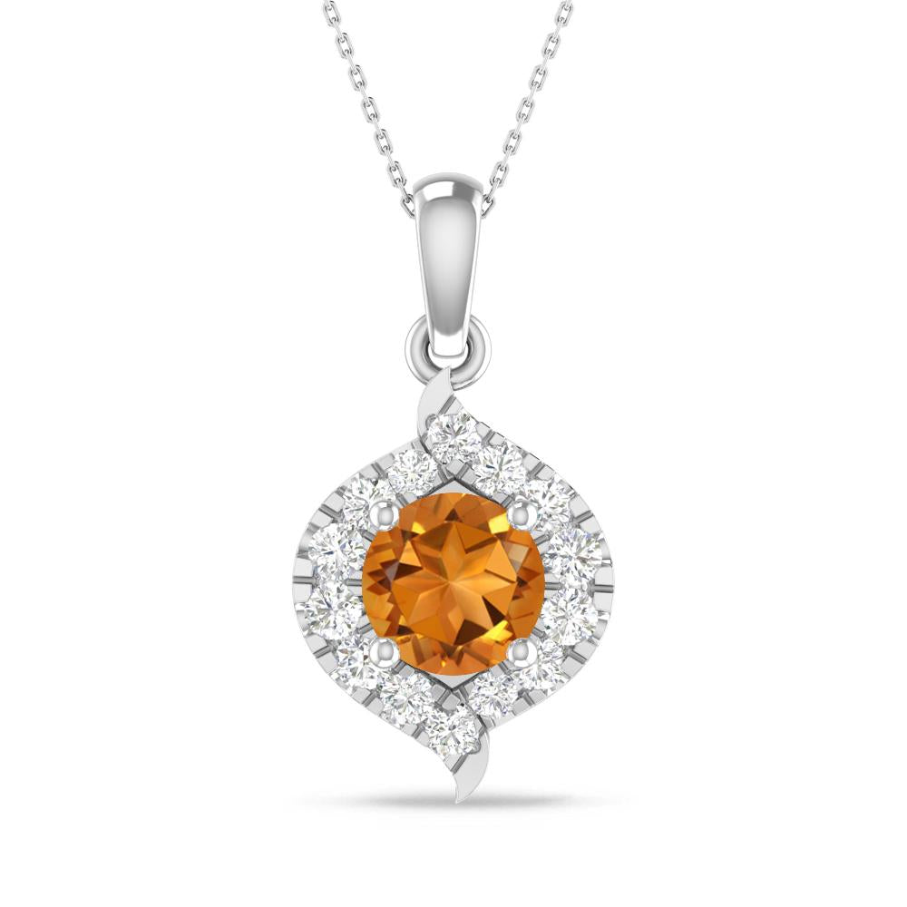 White Gold - Citrine