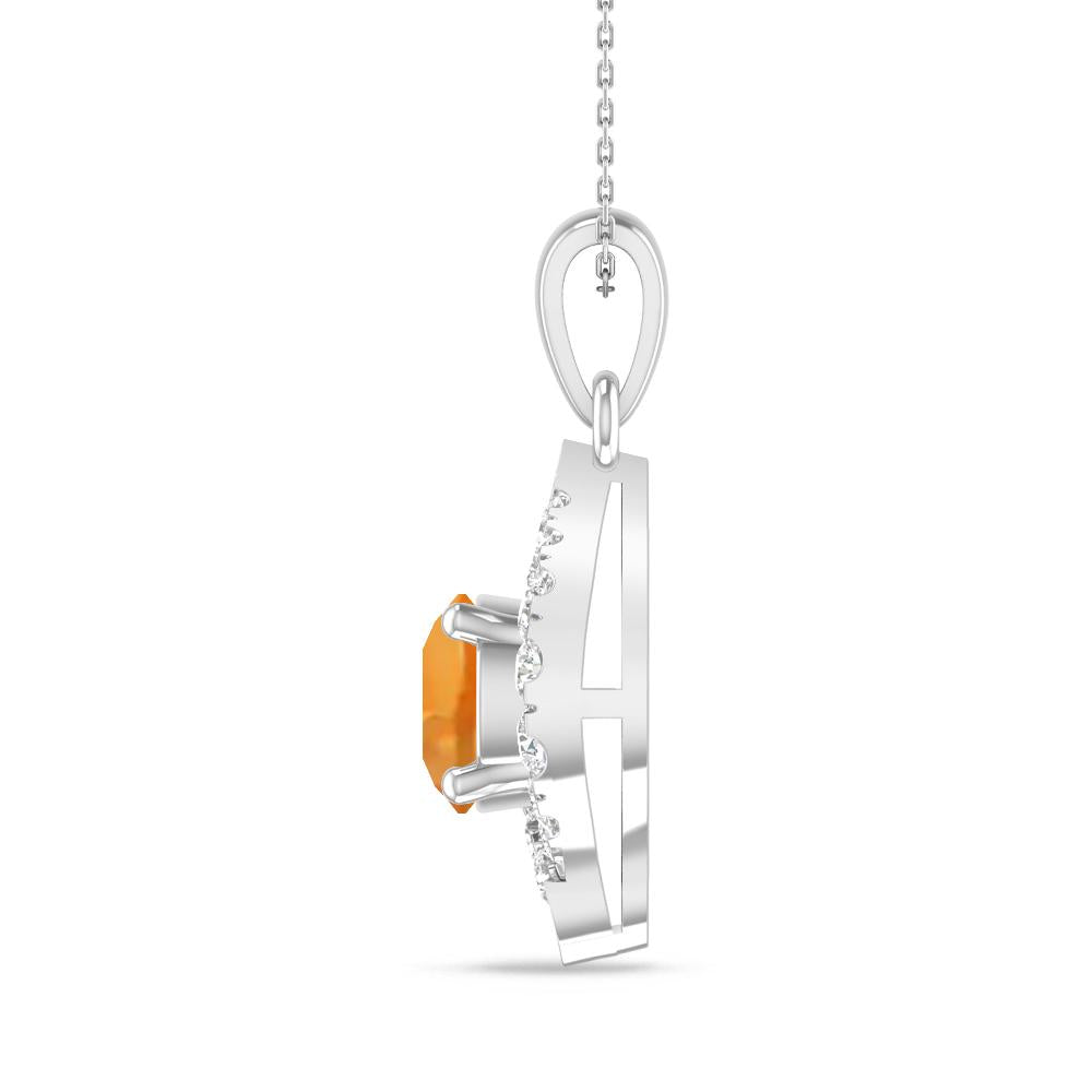 White Gold - Citrine