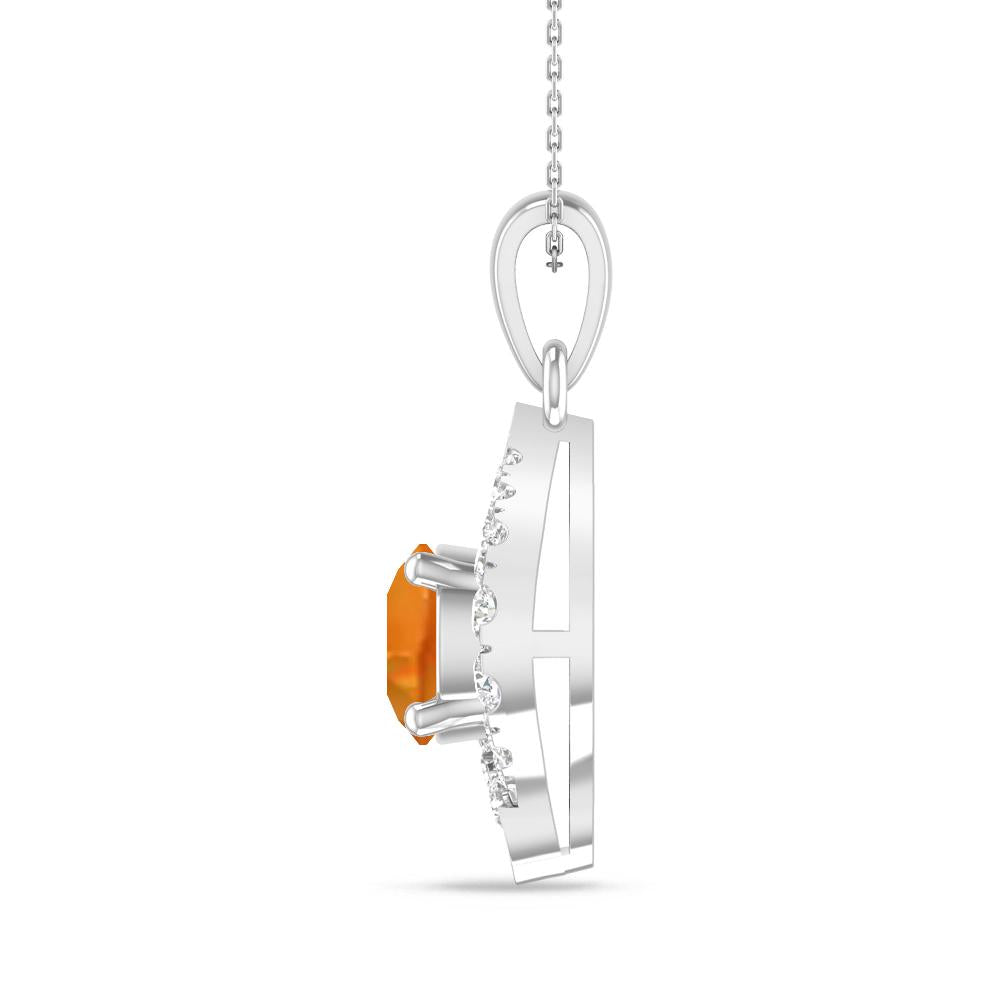 White Gold - Citrine