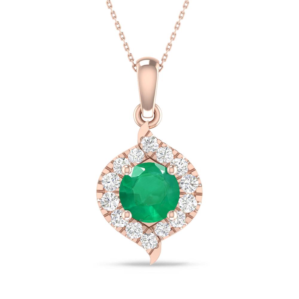 Rose Gold - Emerald