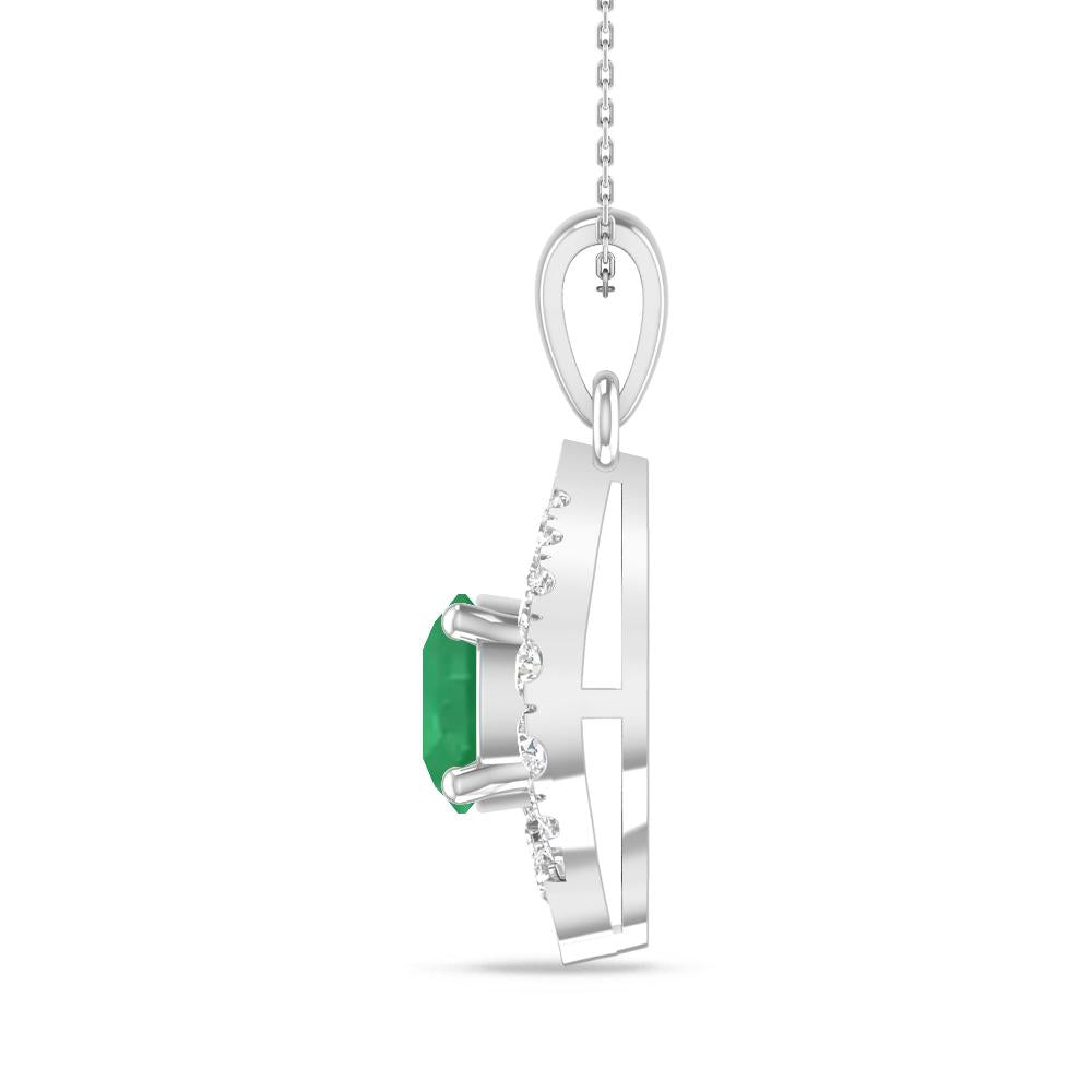 White Gold - Emerald