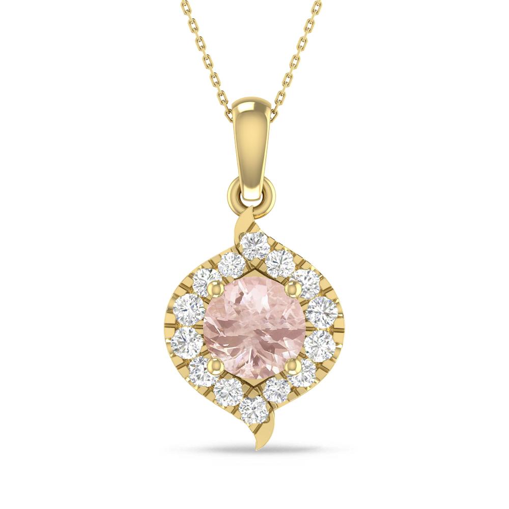 Yellow Gold - Morganite