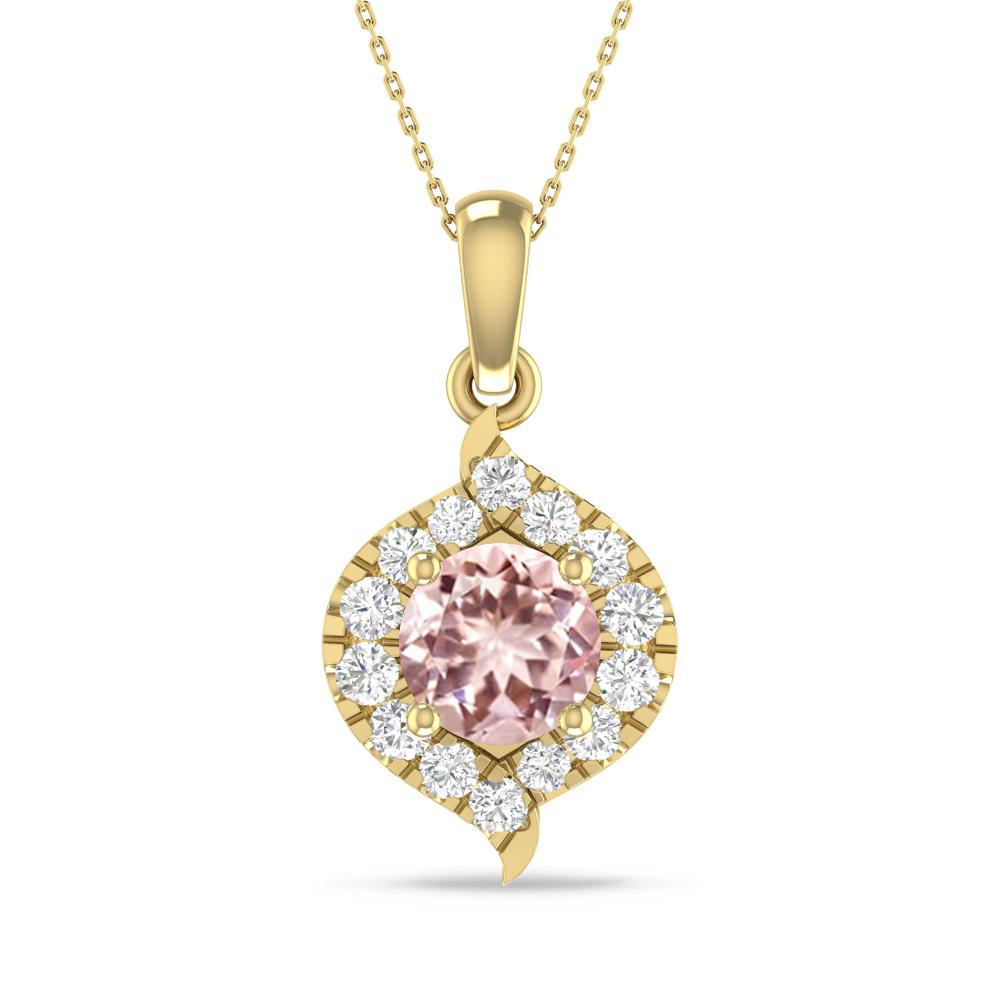 Yellow Gold - Morganite