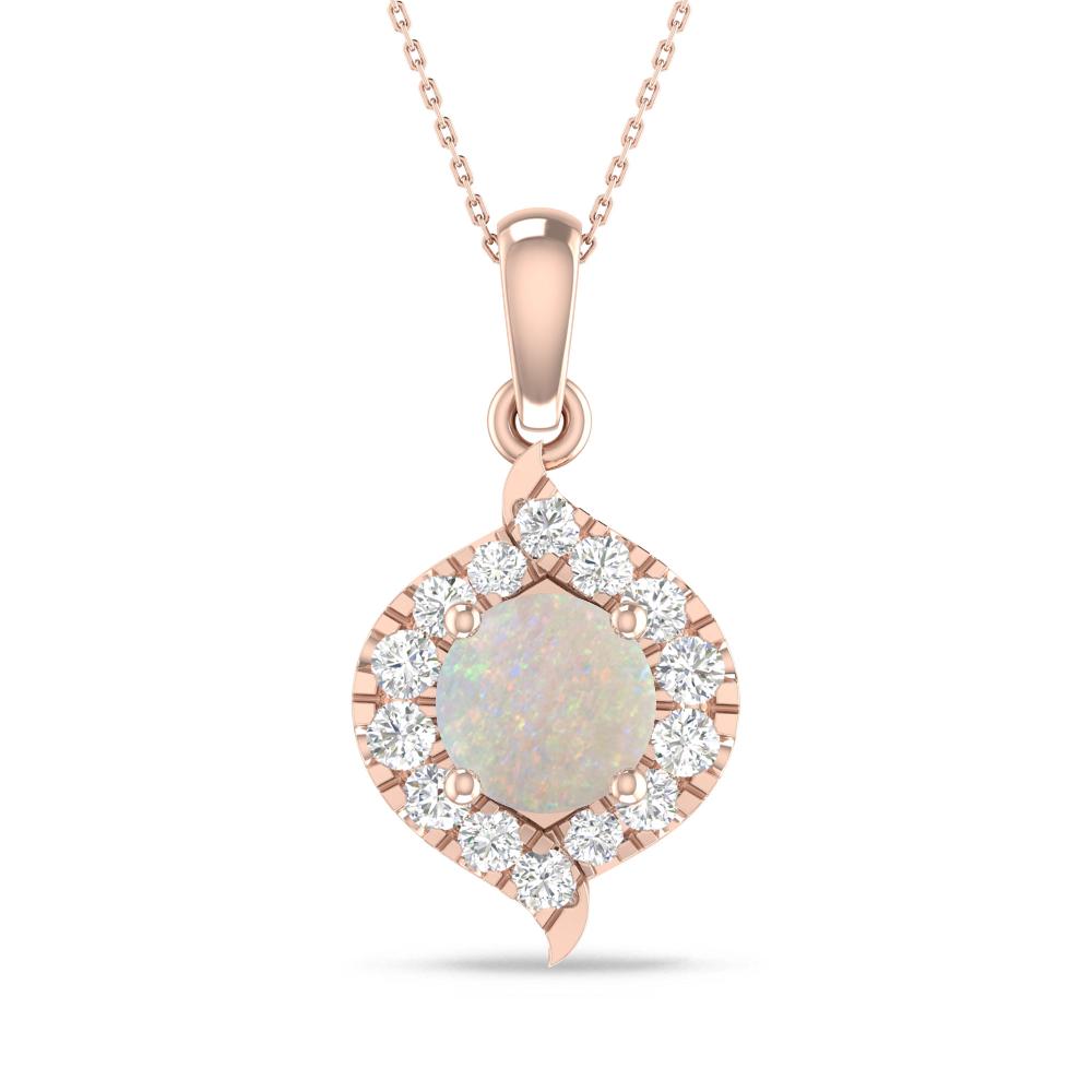 Rose Gold - Opal