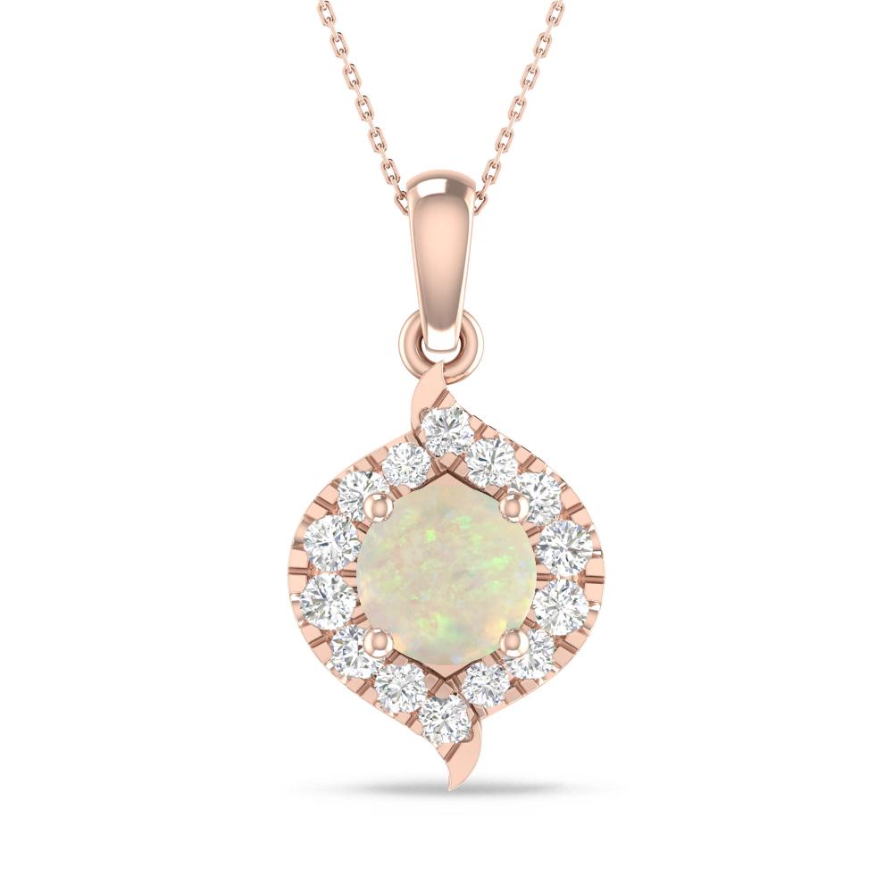 Rose Gold - Opal