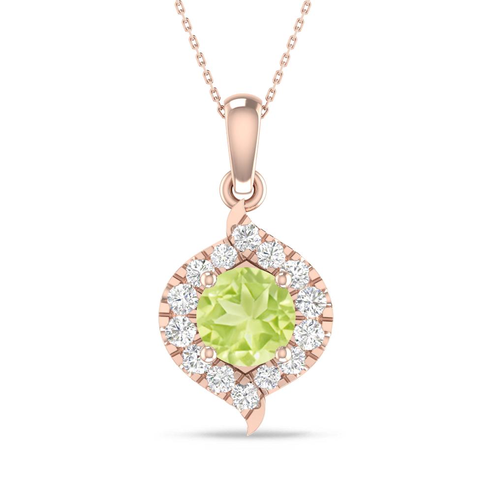 Rose Gold - Peridot